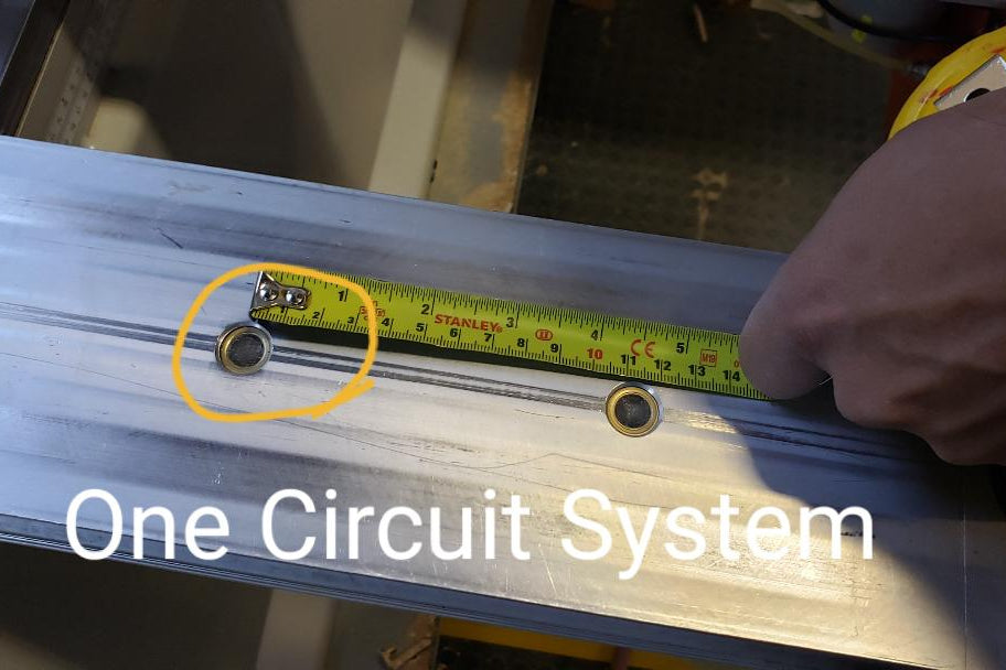 CNC Suction Blocks for circuit systems 149*75 - 50mm height (Fixed)