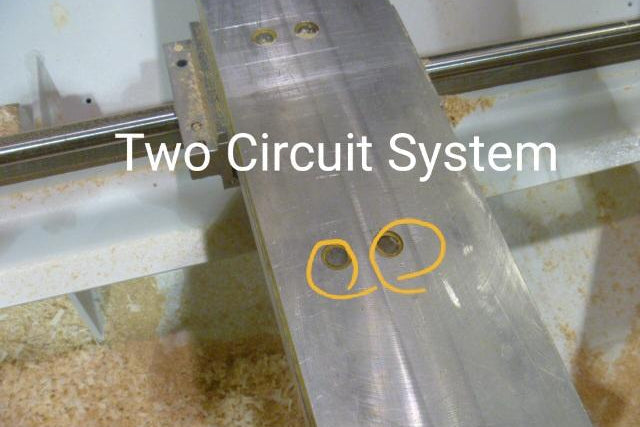 CNC Suction Blocks for circuit systems 132*146 - 50mm height