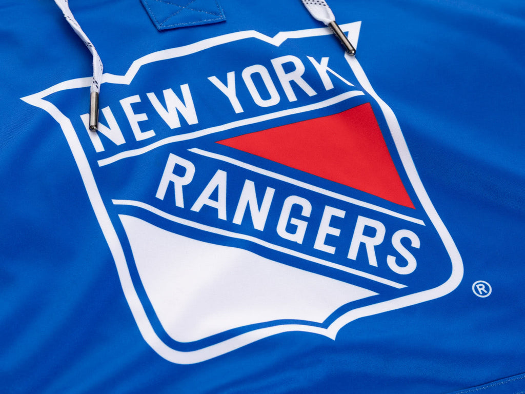 New York Rangers Hockey Lace Hoodie