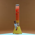 16" Samurai Beaker Bong - 9mm Thick Glass