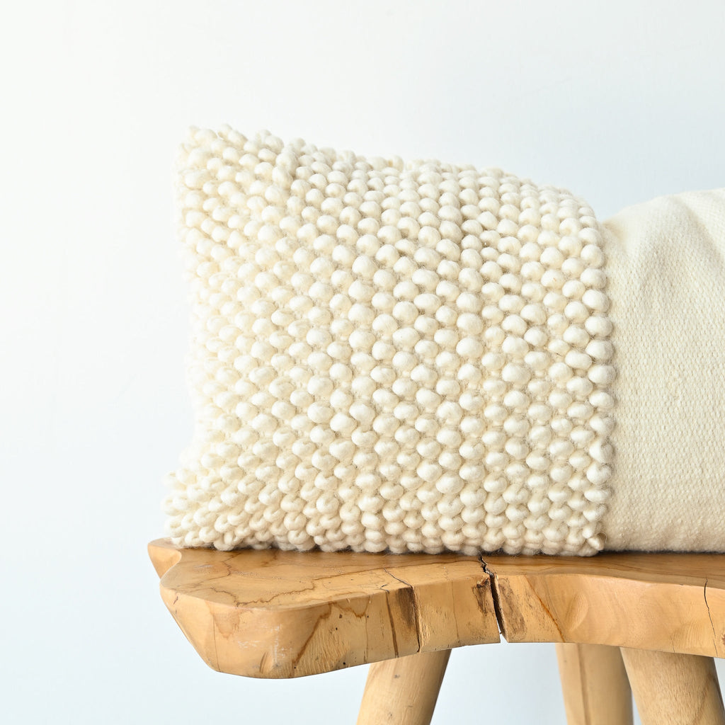 WOOL BLEND - QUINN CREAM