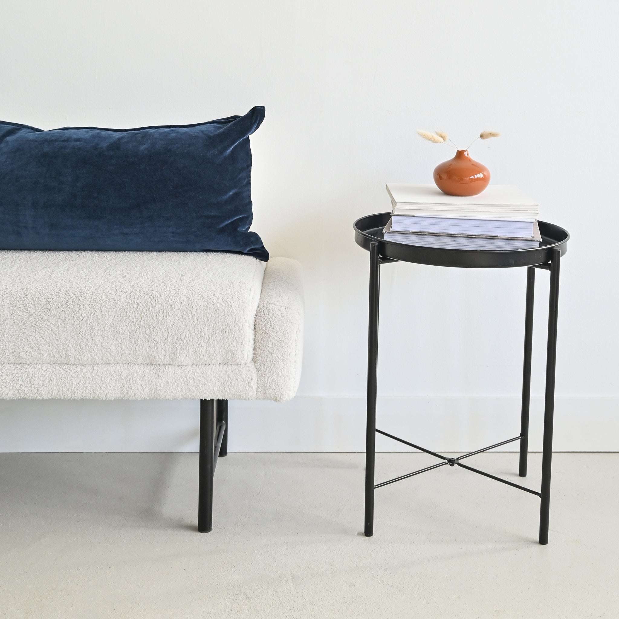 VELVET - HOTEL COLLECTION NAVY LUMBAR