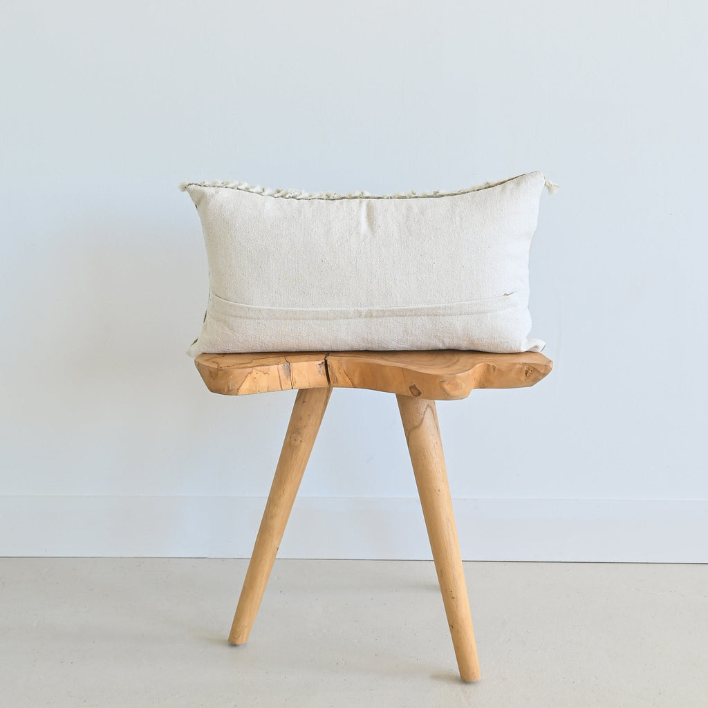 BHUJODI PILLOW COVER - NATURAL