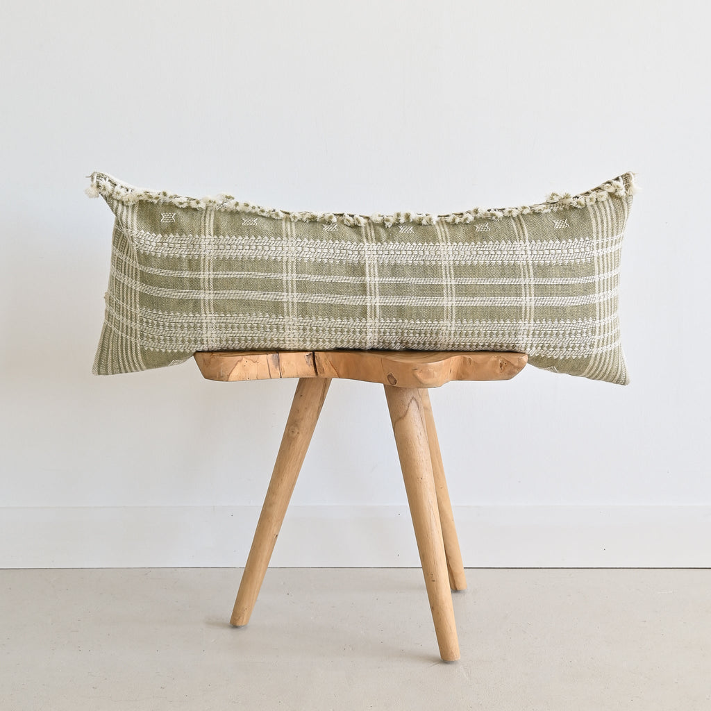 BHUJODI PILLOW COVER - NATURAL