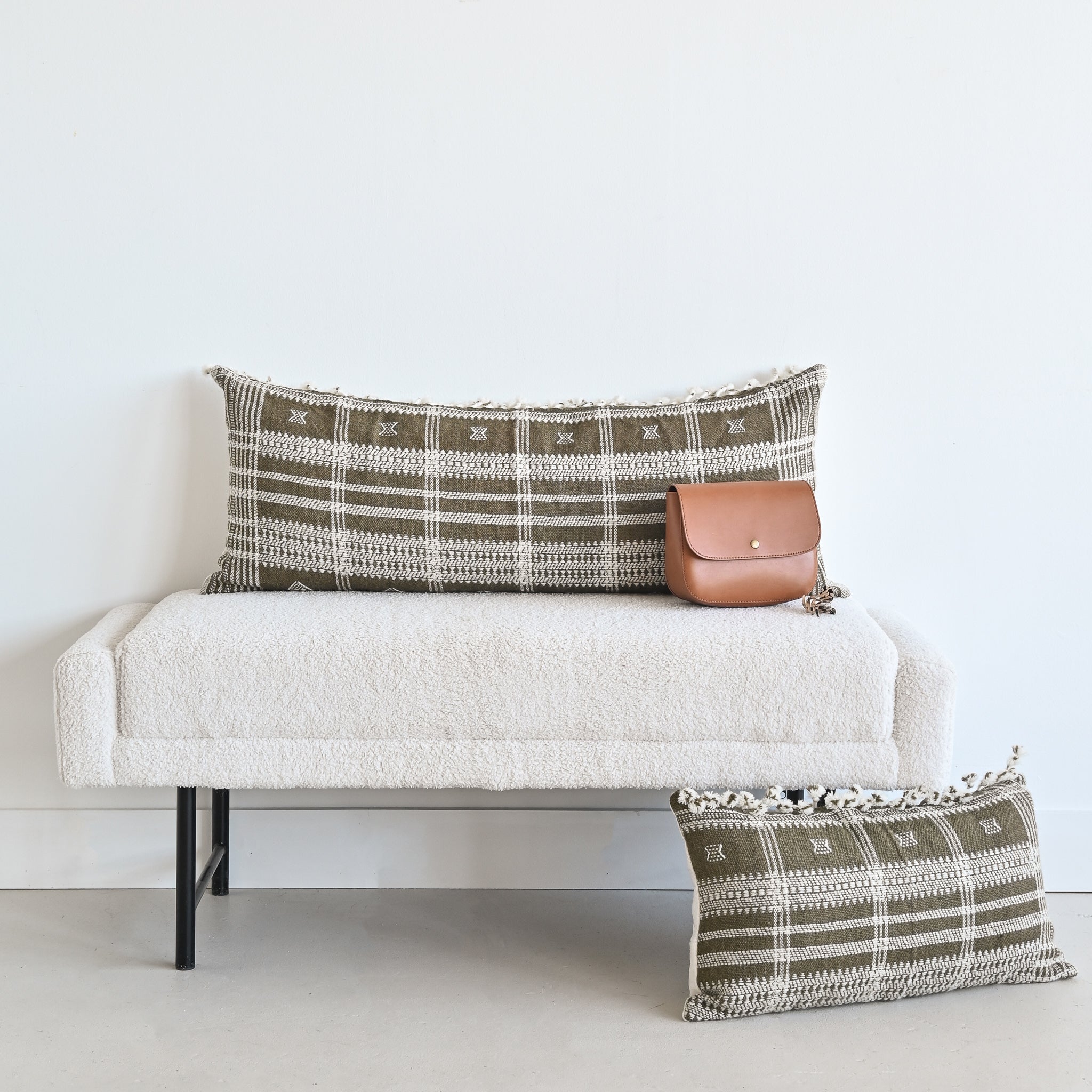 BHUJODI PILLOW COVER - BROWN