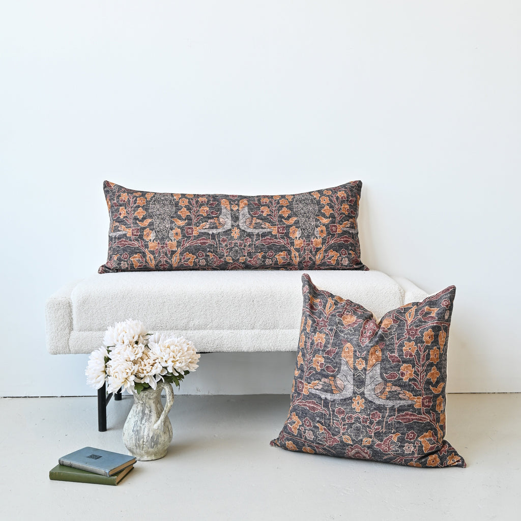 COTTON - BYRD CHARCOAL LUMBAR