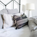 BHUJODI PILLOW COVER - CHARCOAL