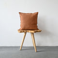 COTTON/ LINEN - RUST