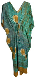 PRC6774 Avatar Pure Silk Maxi Kaftan
