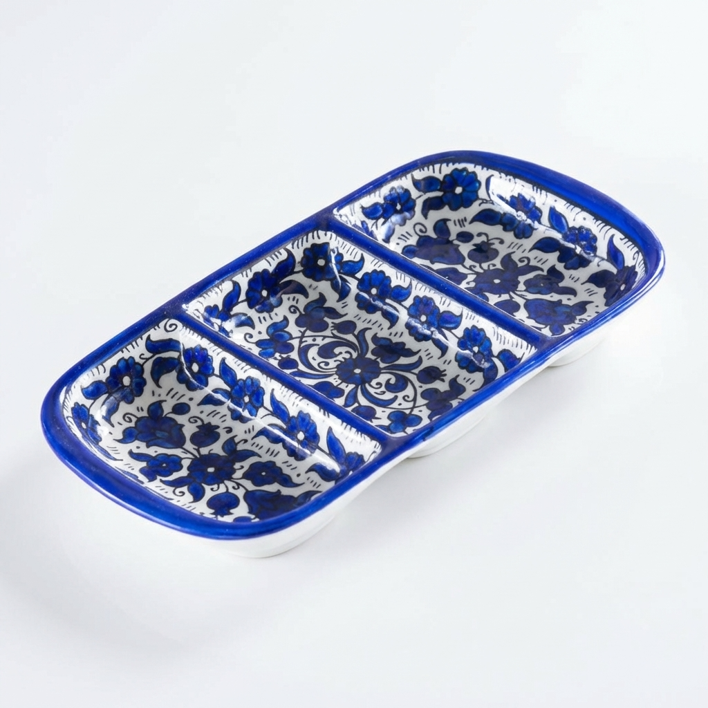 Triple Serving Platter - Zahra