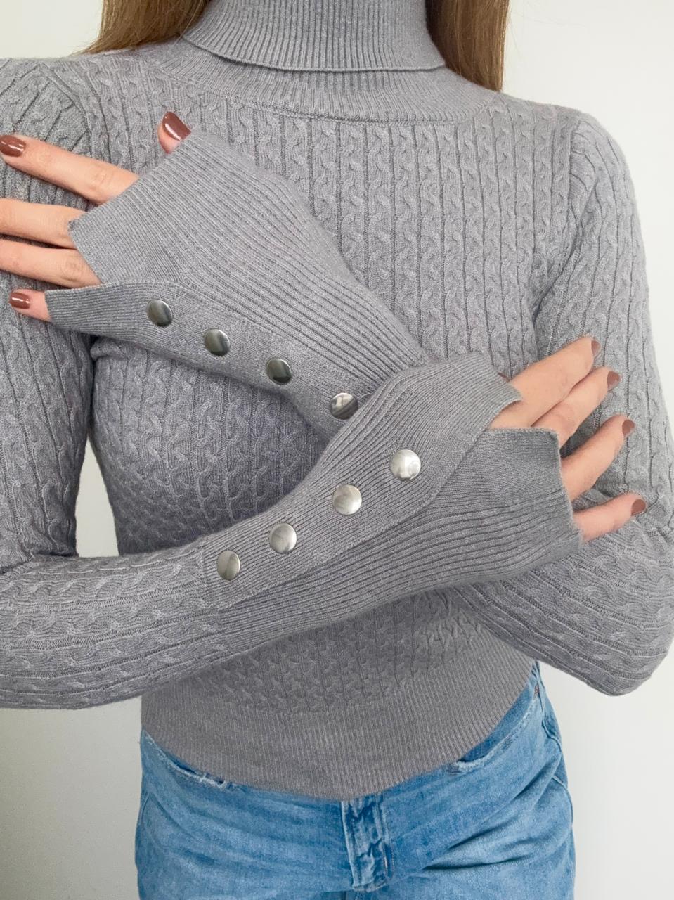 Turtleneck Top