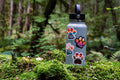 Mountain Sunset Paw Print Sticker