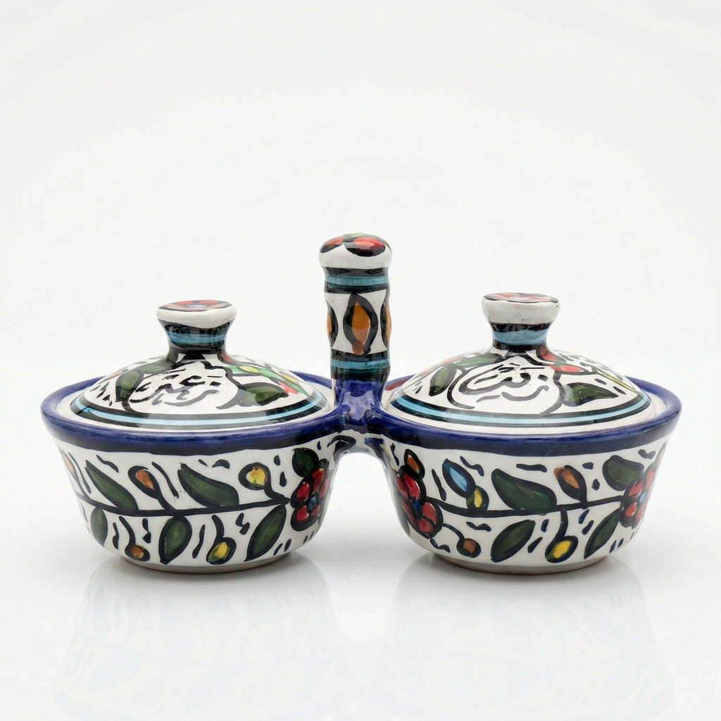 Zait and Zaatar Double Dish - Zahra