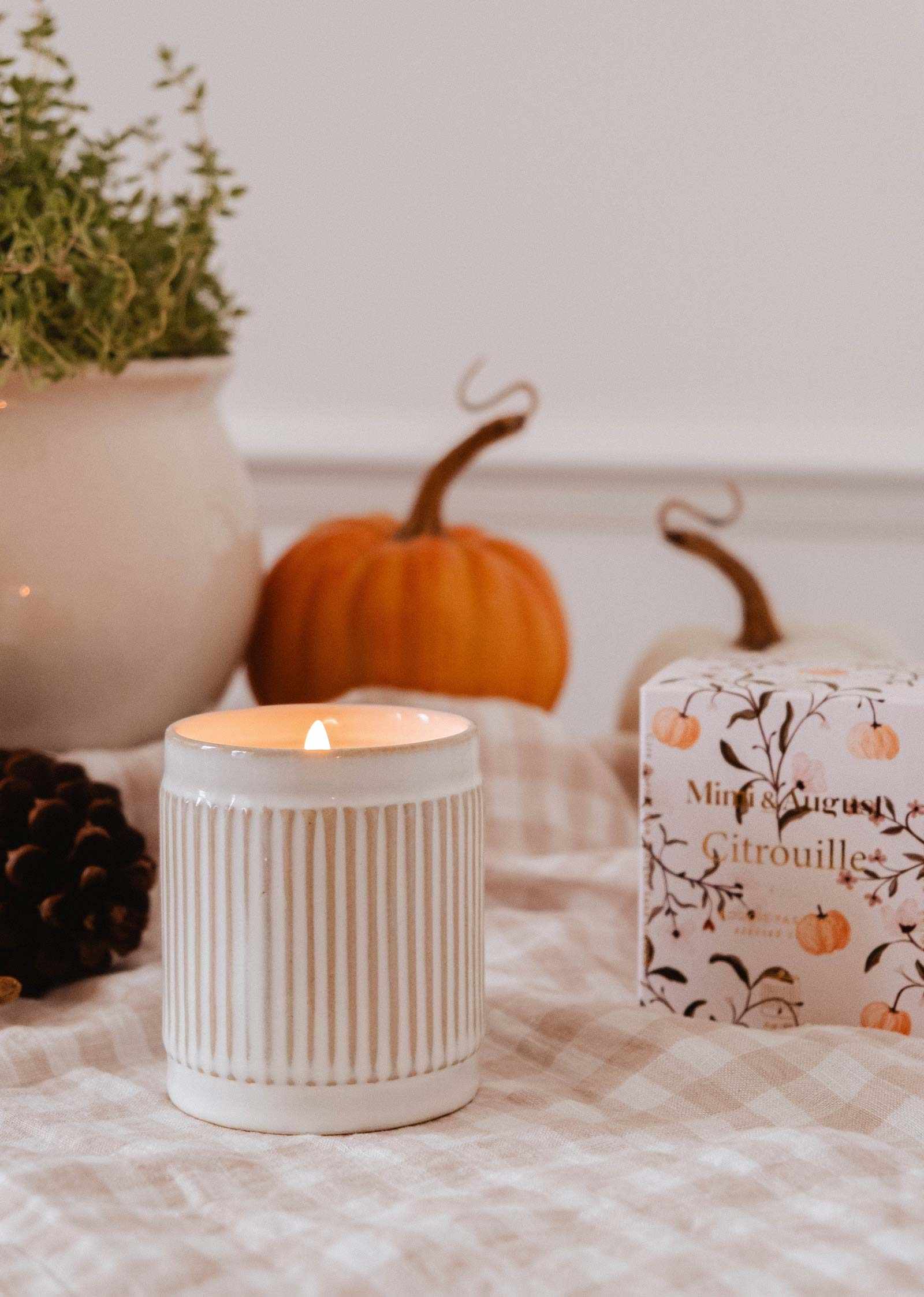 Citrouille - Reusable Candle