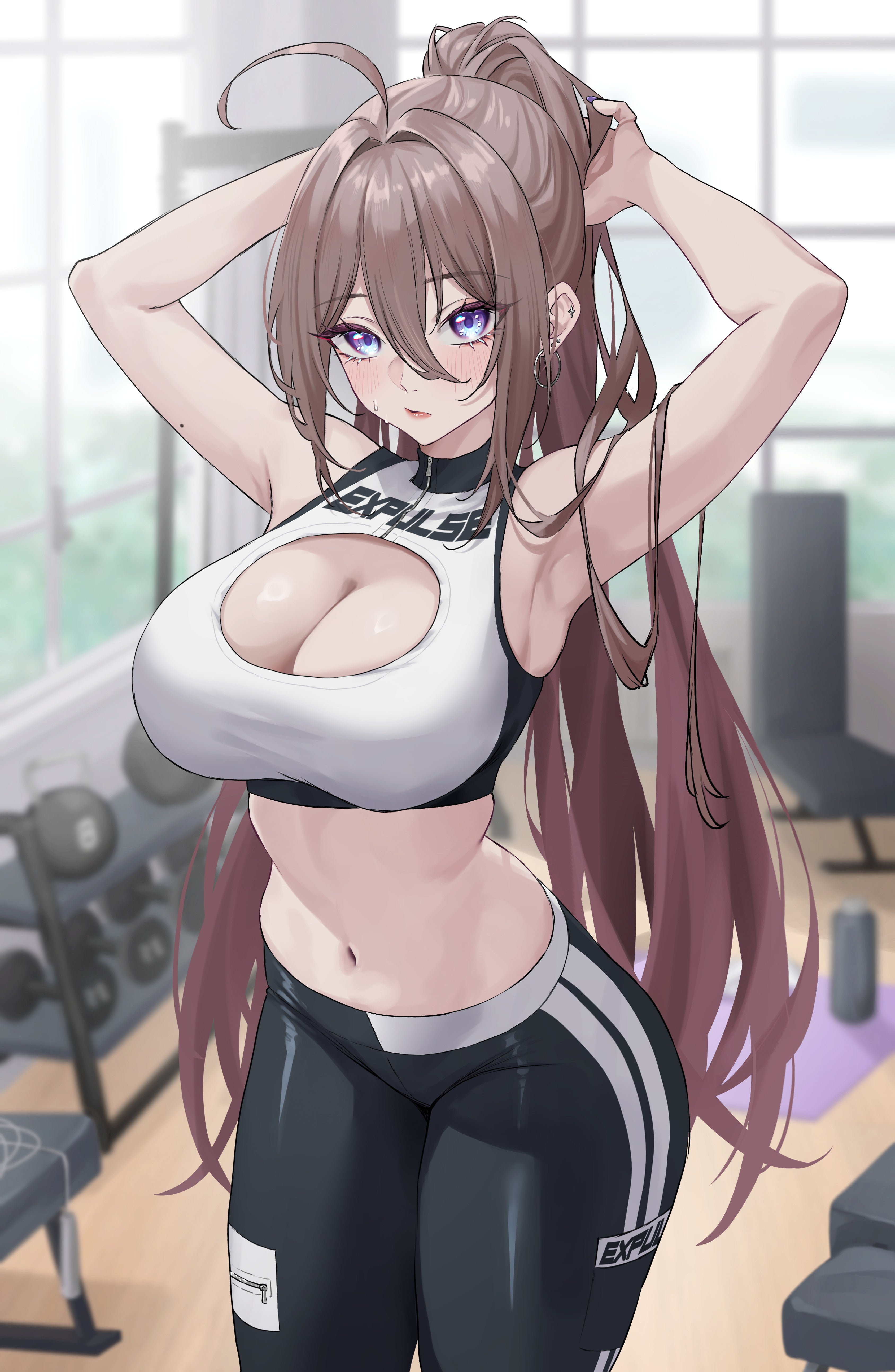 Nana Gym Foil Print