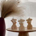 Female Form Soy Wax Candle: Goddess Body Pillar Candle