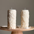 Colibri Soy Pillar Candle: Sculptural Home Decor