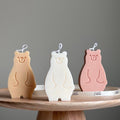 Handmade Teddy Bear Soy Wax Candle: Nursery Decor Gift