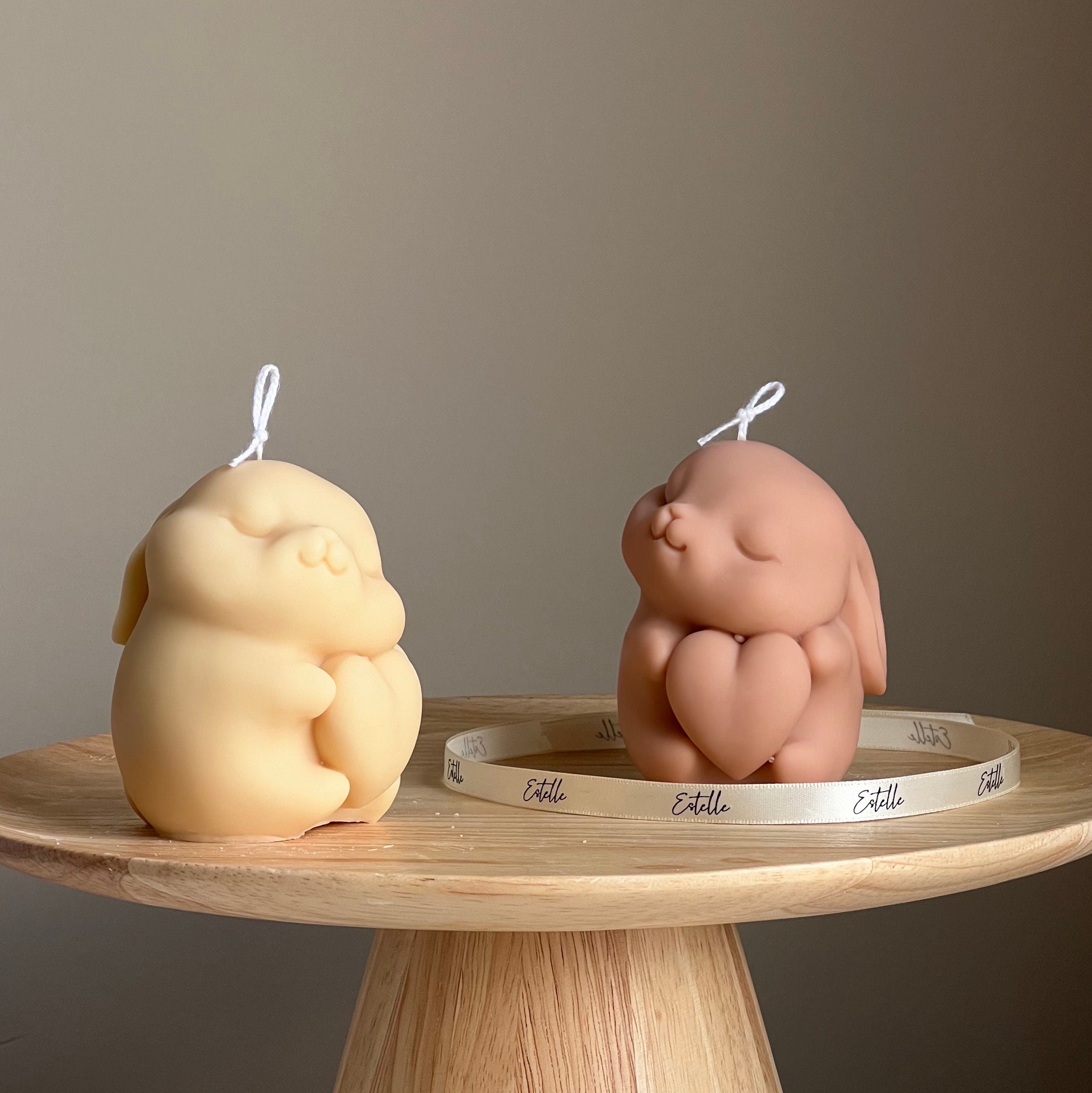 Bunny Soy Candle | Nursery Decor, Vegan Gift