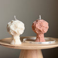 Sculptural Flower Bouquet Candle | Soy Wax Pillar