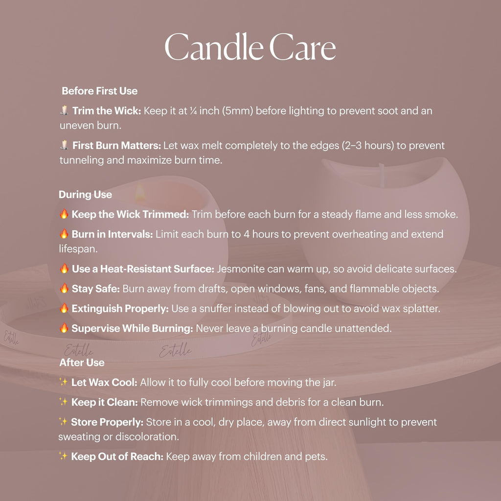 Conch Shell Soy Wax Candle | Jesmonite Vessel, Handmade
