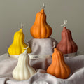 Pumpkin Scented Soy Wax Candle: Autumn Decor, Fall Gift