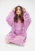 Hoodie doudou Rose
