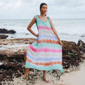 Stripey Dress - Rainbow