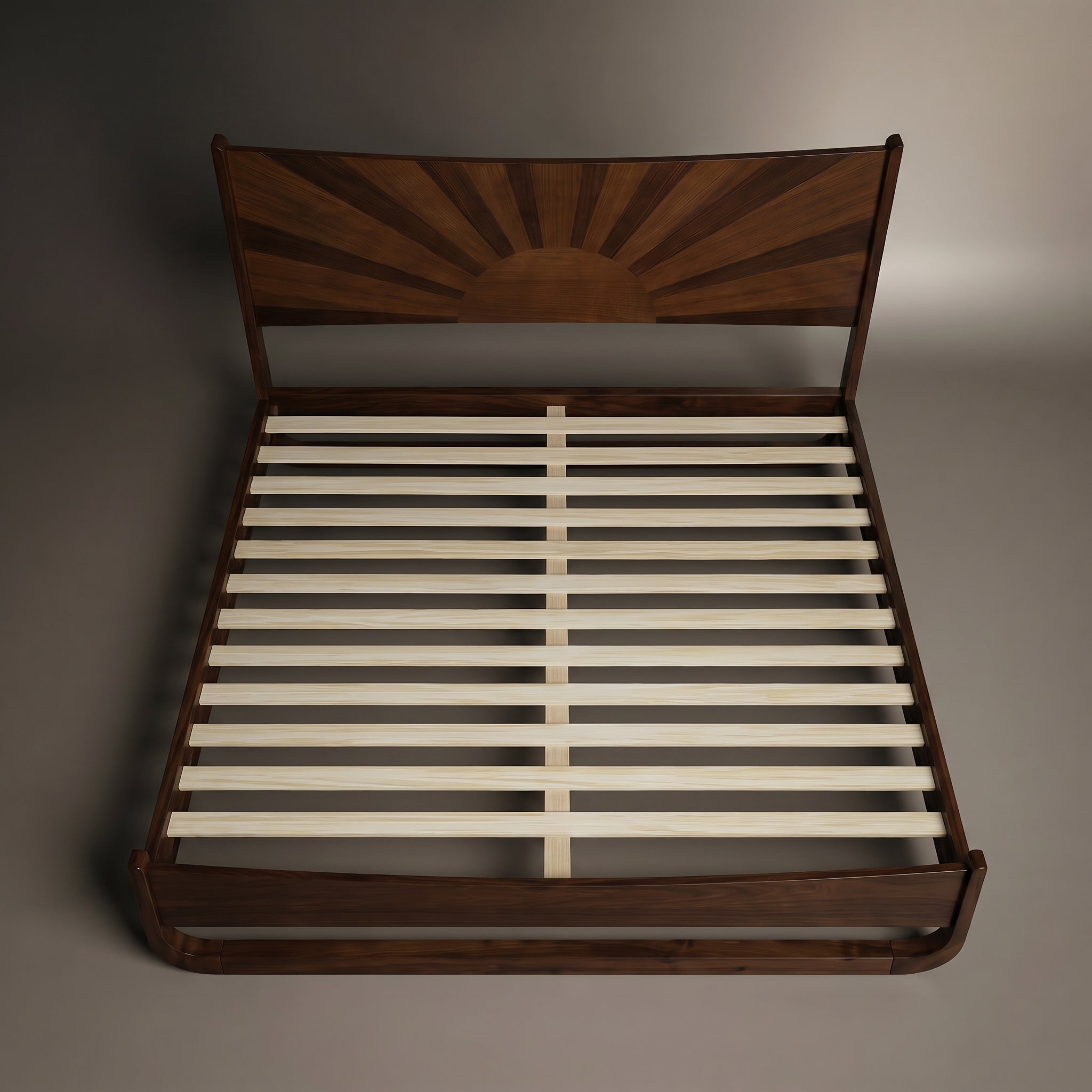 Sunset Solid Wood Bed Frame