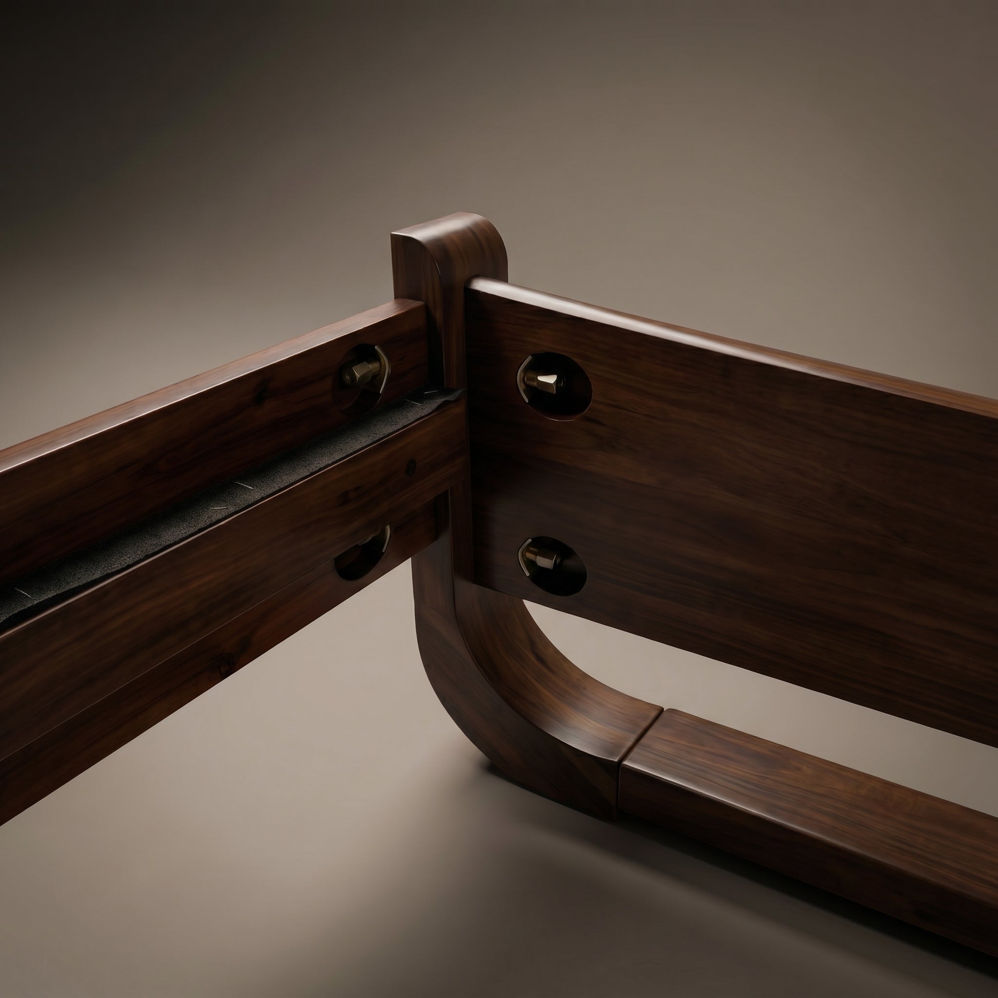 Sunset Solid Wood Bed Frame