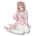 Z7: Nana Ballerina (by BOMHAT) Sticker