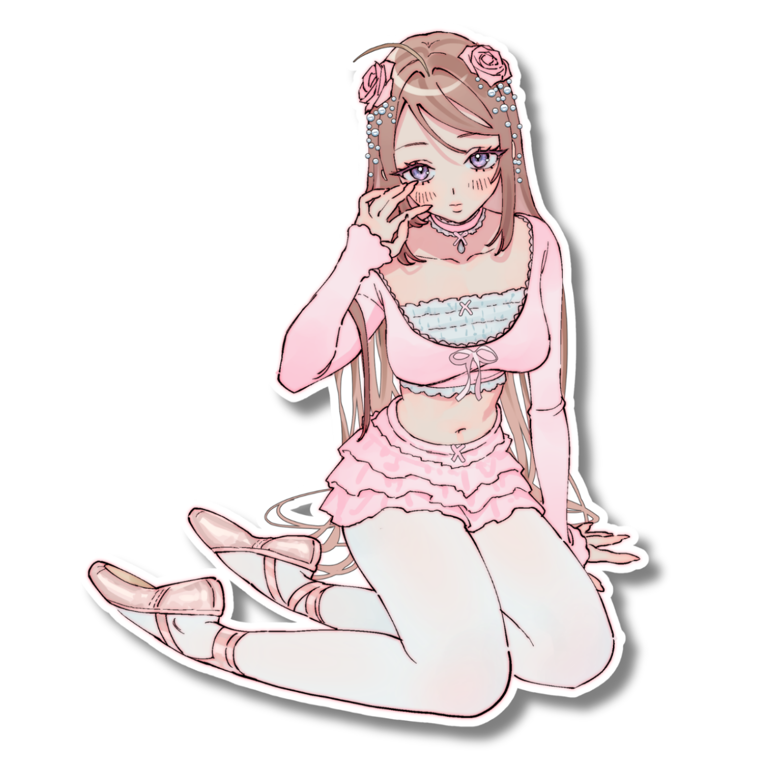 Z7: Nana Ballerina (by BOMHAT) Sticker