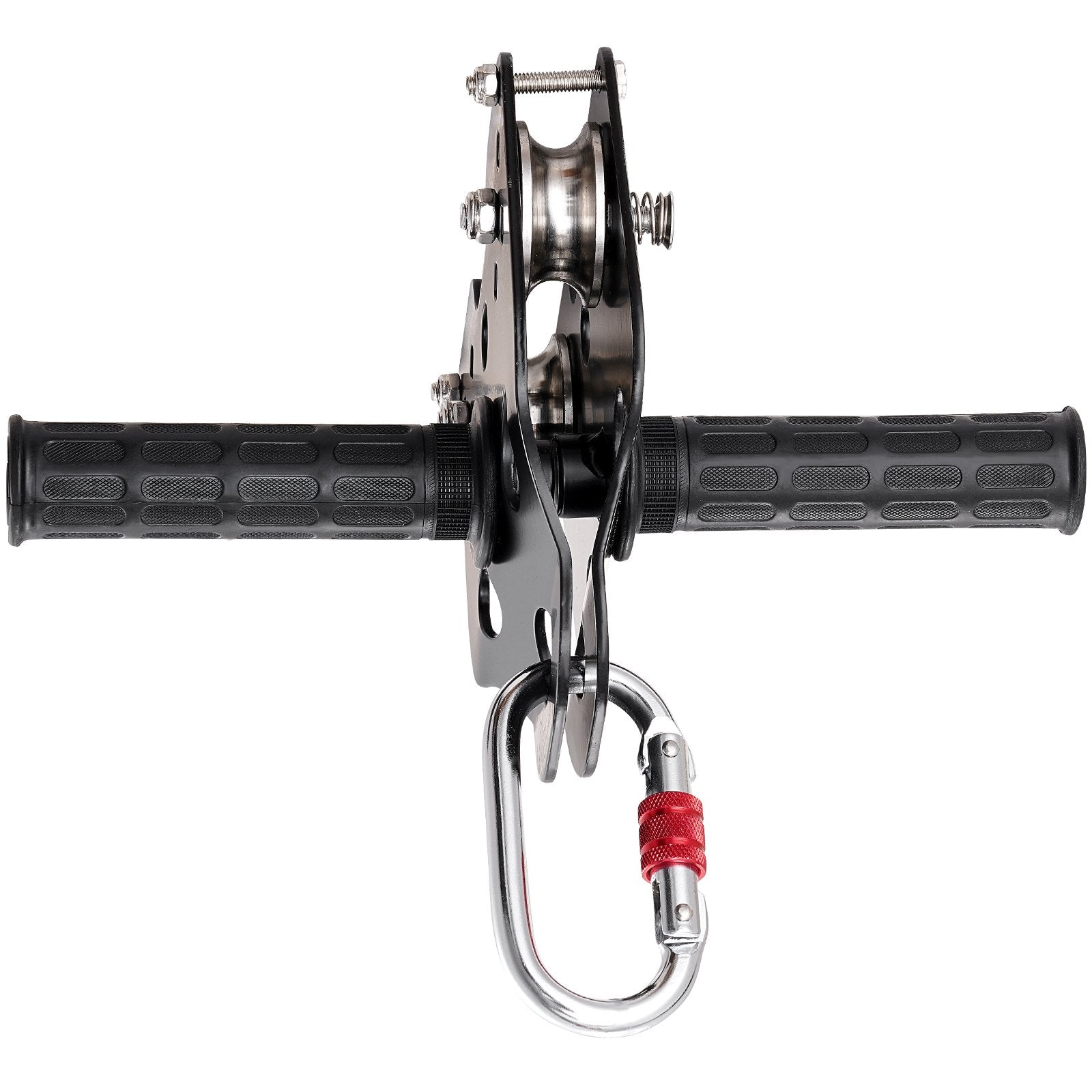EVOR Zipline Kit for Kids and Adult, 100 ft Zip Line Kits Up to 500 lb, Backyard Outdoor Quick Setup Zipline, Playground Entertainment with Stainless Steel Zipline, Spring Brake, Safety Harness, Seat