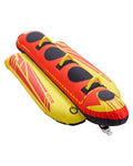 VEVOR Towable Tubes for Boating 1-3 Riders Inflatable Boat Tubes Towables 510lbs