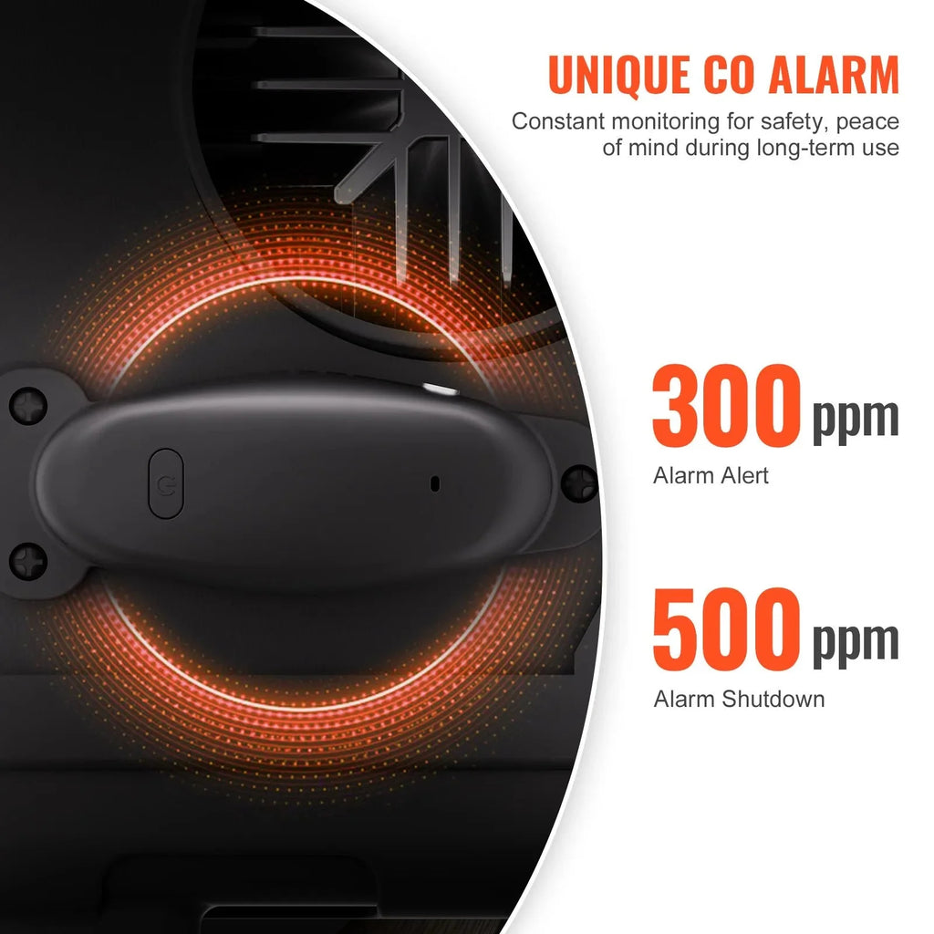 VEVOR 8KW Diesel Heater, 12V/24V All-in-One Diesel Air Heater with Bluetooth App, Remote Control, Display Screen & CO Alarm, Fast Heating Portable Diesel Heater for Vehicles and Garage