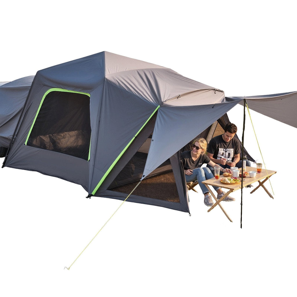 VEVOR SUV Camping Tent Outdoor SUV Tent with Awning Waterproof for 5-8 Person