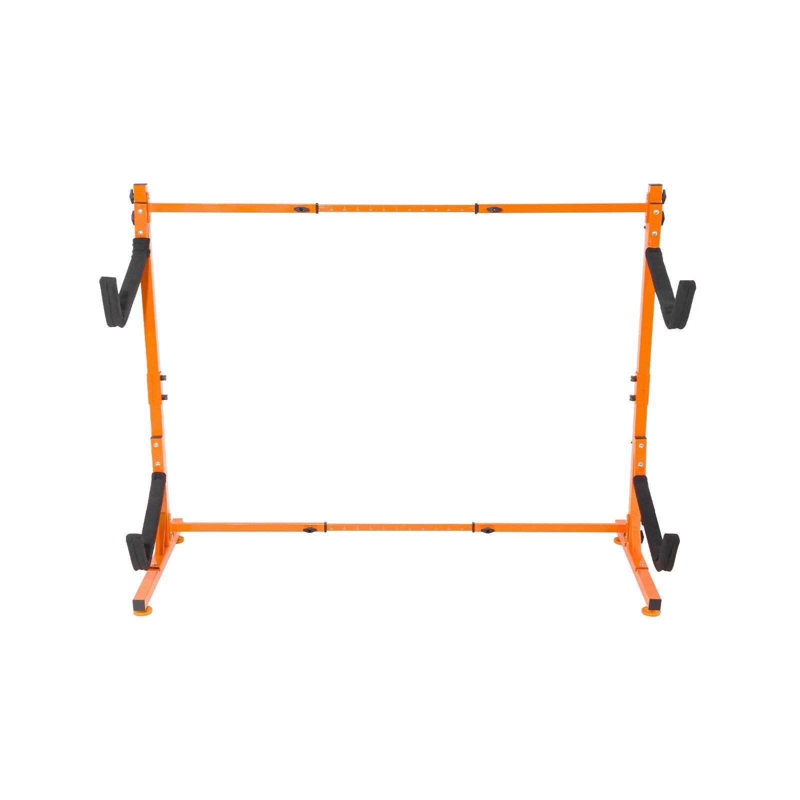 VEVOR Freestanding Kayak Storage Rack, Kayak Stand for 2 Kayak Canoe Paddleboard, Heavy-duty Steel Kayak Hanger Holder with Padded Arms and Adjustable Width, 175LBS Max Load, for Indoor Outdoor Garage