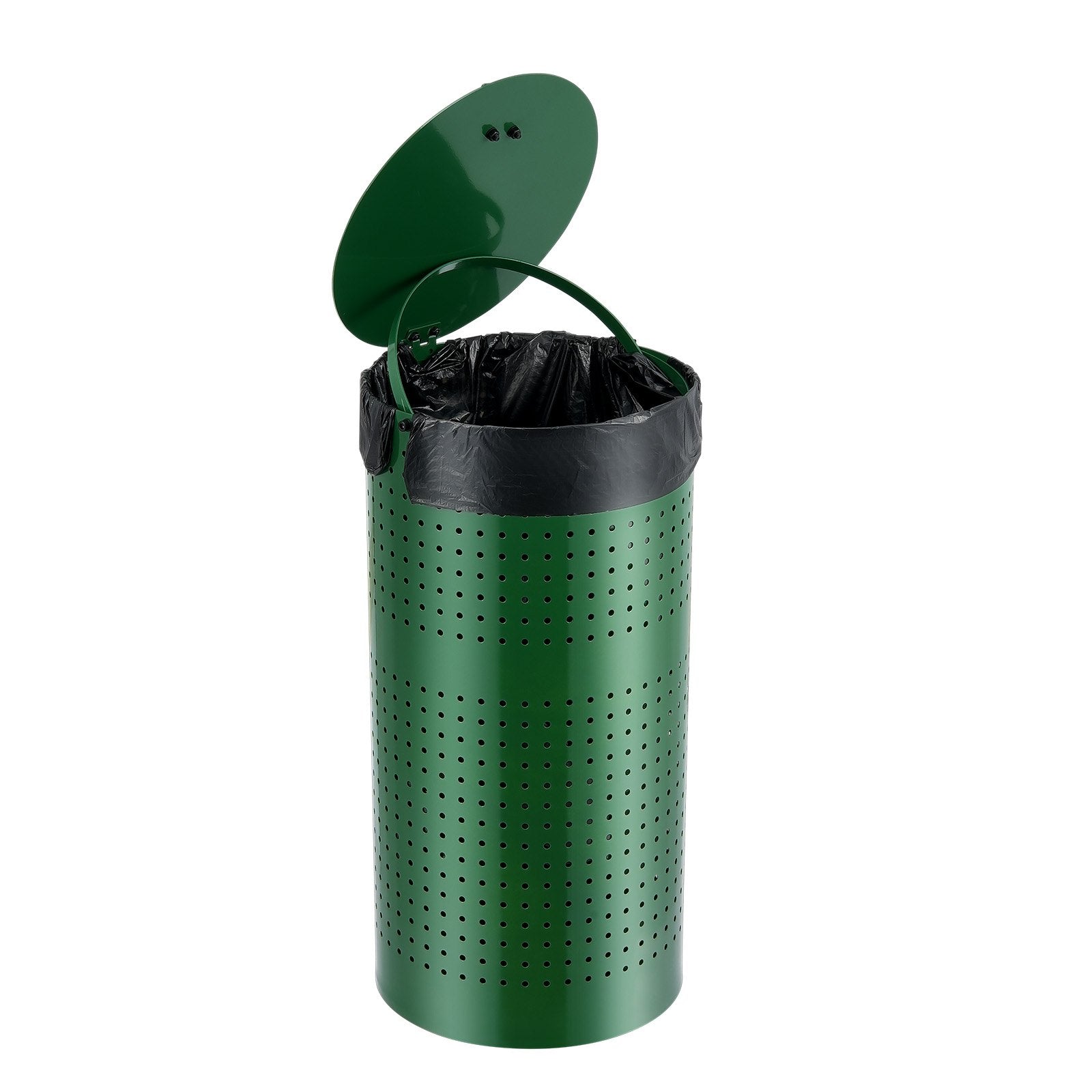 VEVOR Dog Poop Trash Can 11.5 Gallons Weather-Resistant Dog Waste Bin with Lid
