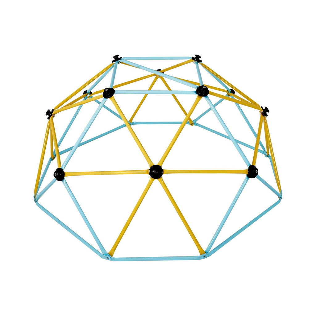 VEVOR Climbing Dome, 6FT Geometric Dome Climber Play Center for Kids 3 to 9 Years Old, Jungle Gym Supports 600LBS and Easy Assembly, with Climbing Grip, Outdoor and Indoor Play Equipment for Kids