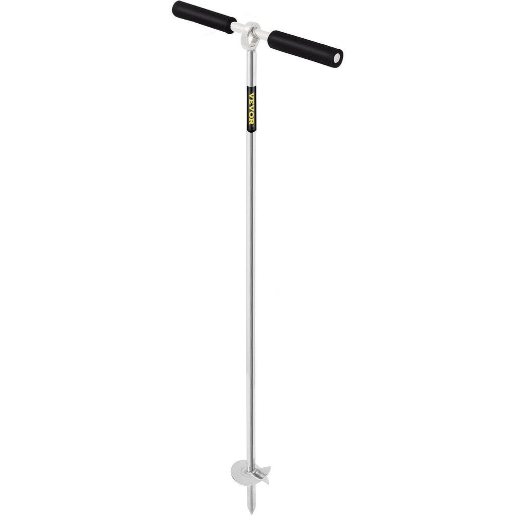 VEVOR Sand Anchor, 36" Length Auger to the Beach and Sandbar, 316 Stainless Steel Screw Anchor w/ Removable Handle, Bungee Line & Carry Bag, for Jet Ski PWC Pontoon Kayak