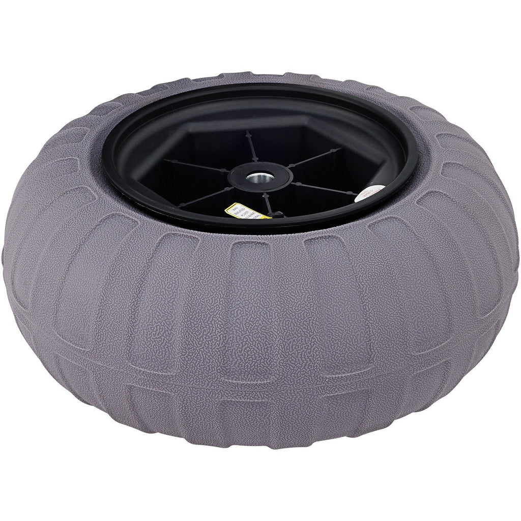 VEVOR Beach Balloon Wheels, 15.7" Replacement Sand Tires, TPU Cart Tires for Kayak Dolly, Canoe Cart and Buggy w/ Free Air Pump, 2-Pack