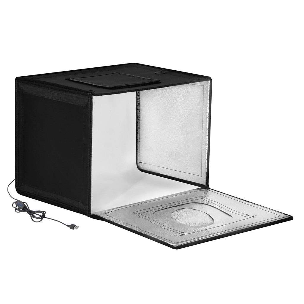 VEVOR Photo Studio Light Box 12"x12" 3000-5600K Adjustable 3 Color Temperatures
