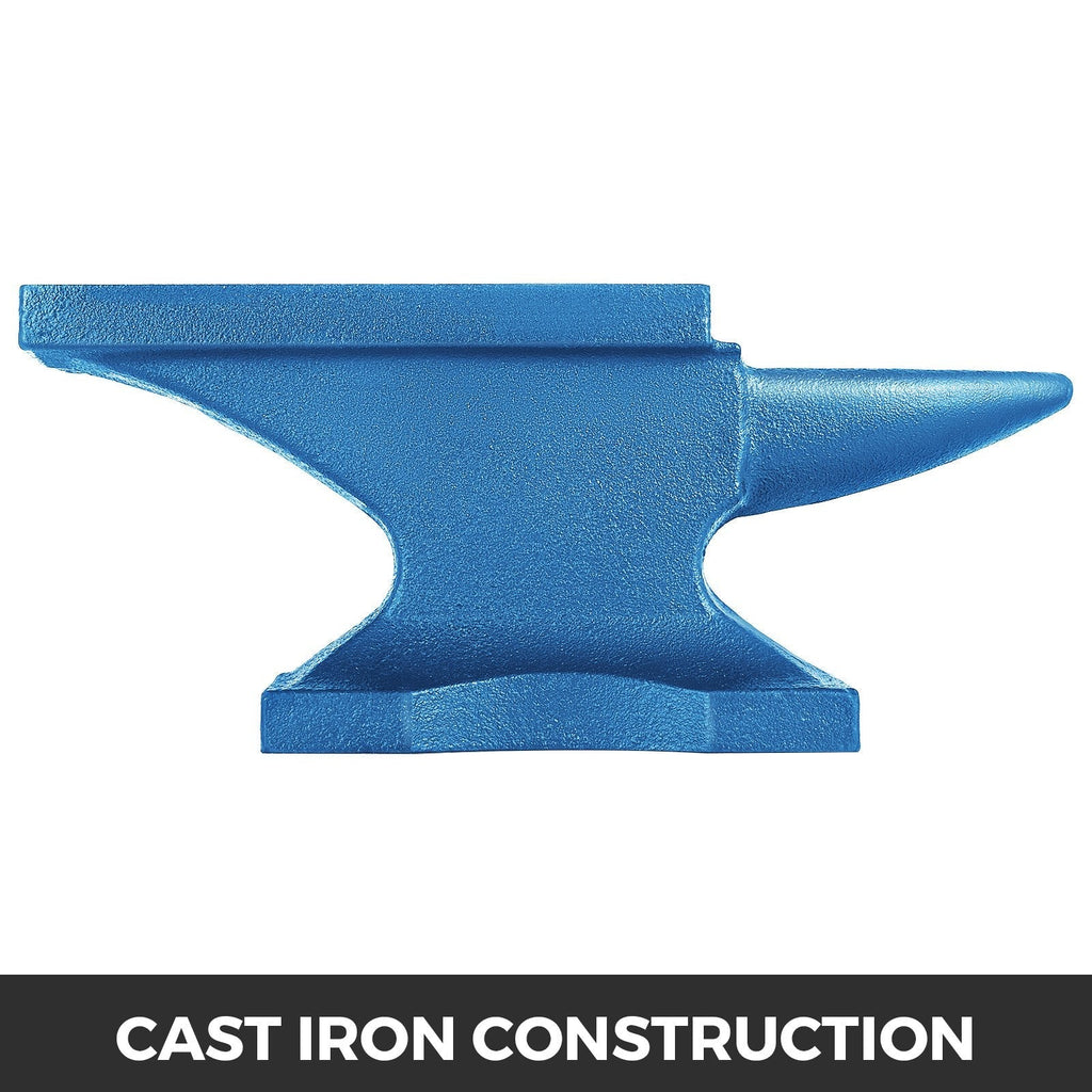 VEVOR Single Horn Anvil 22Lbs Cast Iron Anvil Blacksmith for Sale Forge Tools and Equipment Anvil Rugged Round Horn Anvil Blacksmith Jewelers Metalsmith Blacksmith Tool