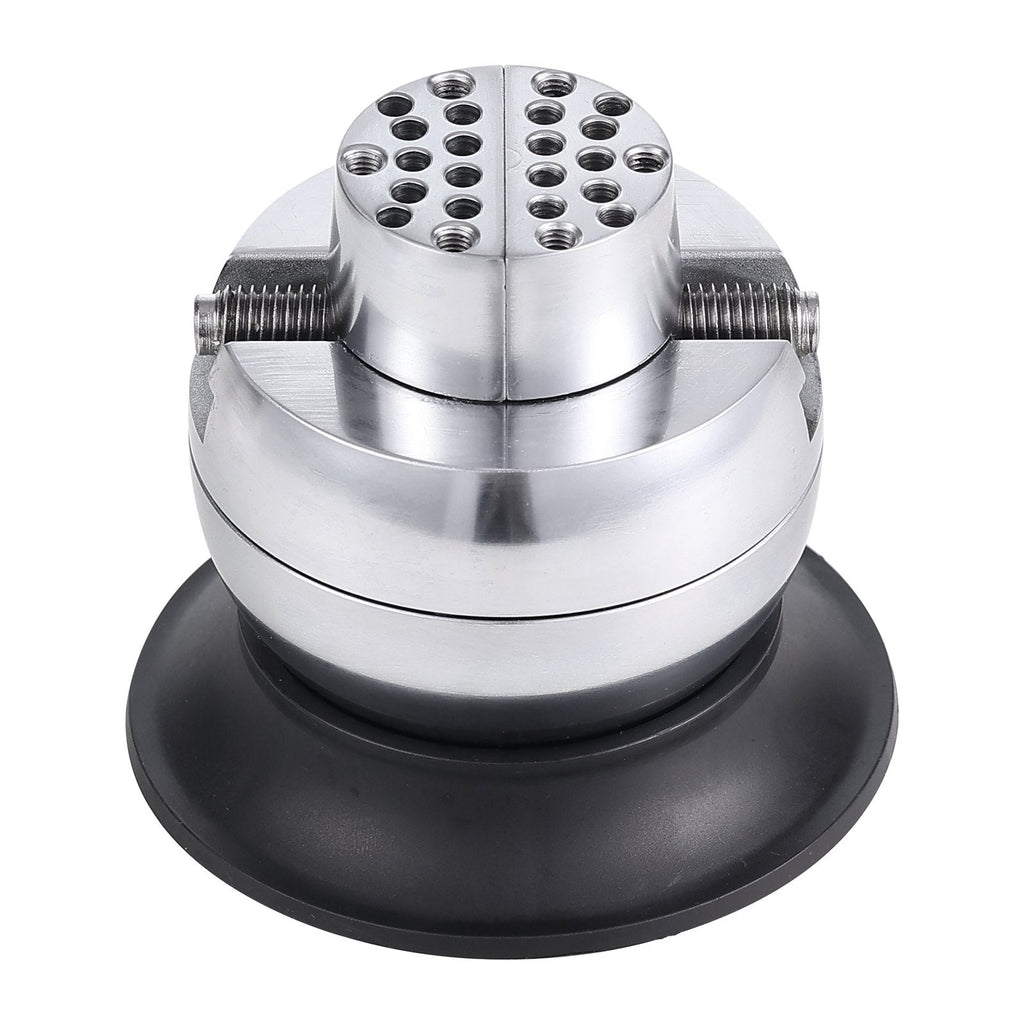 VEVOR Ball Vise 3\" Engraving Setting Tool 360°Rotation Professional Ball Vise 30 PCS Attachment Jewelry Engraving Block Tools Standard Block (3inch)