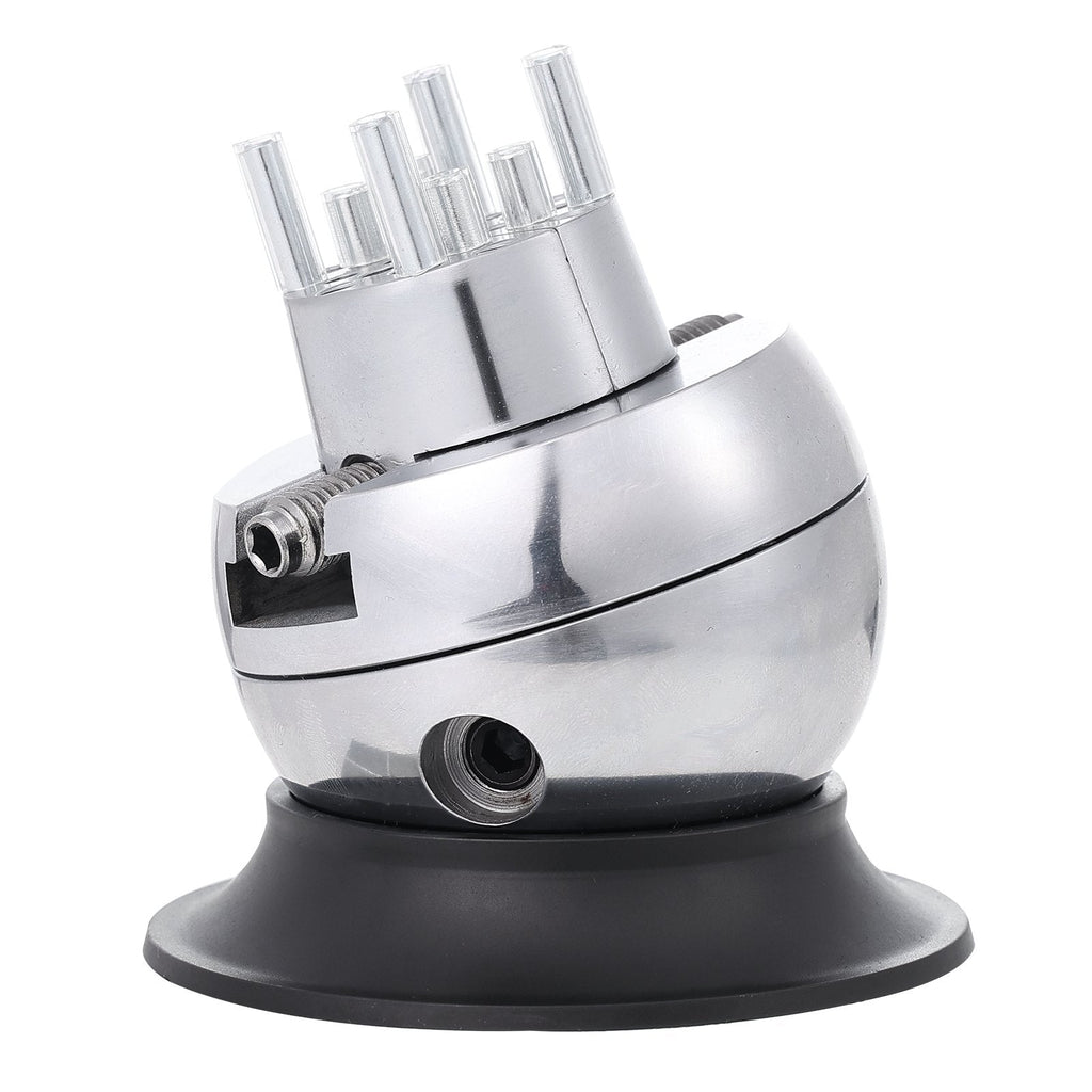 VEVOR Ball Vise 3\" Engraving Setting Tool 360°Rotation Professional Ball Vise 30 PCS Attachment Jewelry Engraving Block Tools Standard Block (3inch)