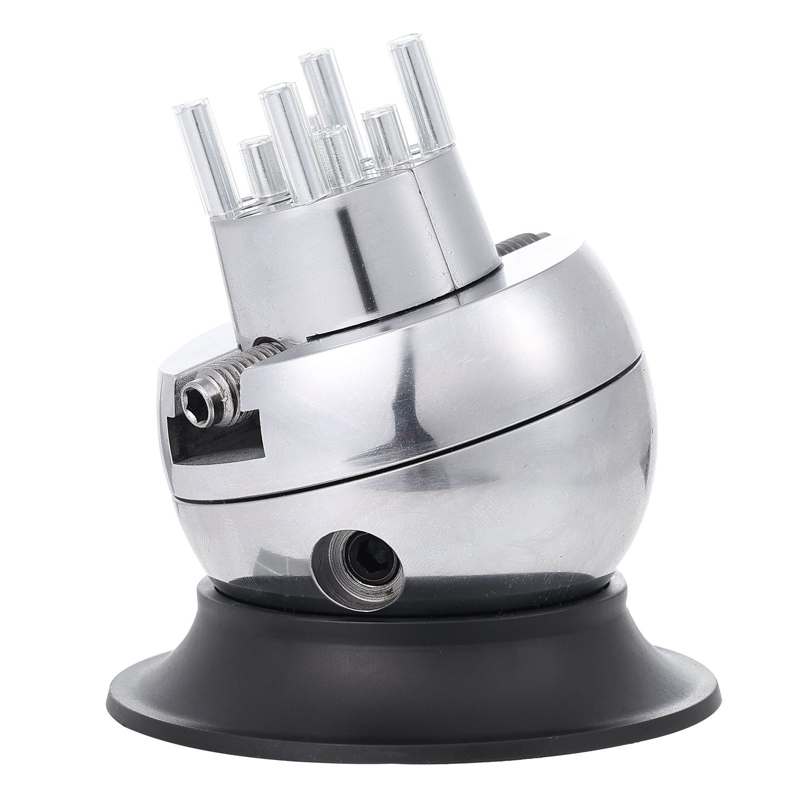 VEVOR Ball Vise 3\" Engraving Setting Tool 360°Rotation Professional Ball Vise 30 PCS Attachment Jewelry Engraving Block Tools Standard Block (3inch)