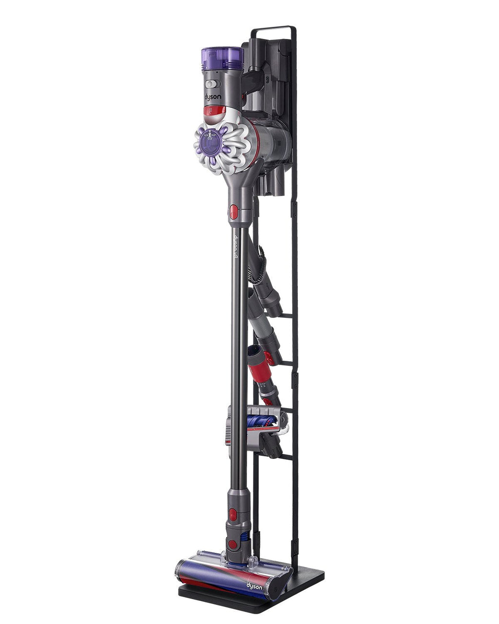 VEVOR Vacuum Stand for Dyson Multi-Models Storage Bracket Holder with 4 Hooks