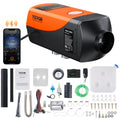 VEVOR Bluetooth App Control Diesel Air Heater, 12V 2KW Diesel Heater with Automatic Altitude Adjustment, Remote Control and LCD – Diesel Parking Heater for RV, Trailer, Camper, Van, Boat