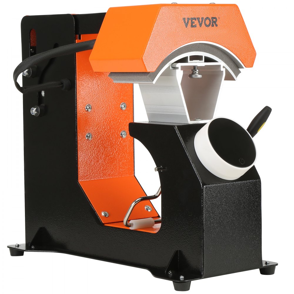 VEVOR Hat Heat Press Auto Cap Heat Press 3 Heating Pads Sublimation Transfer