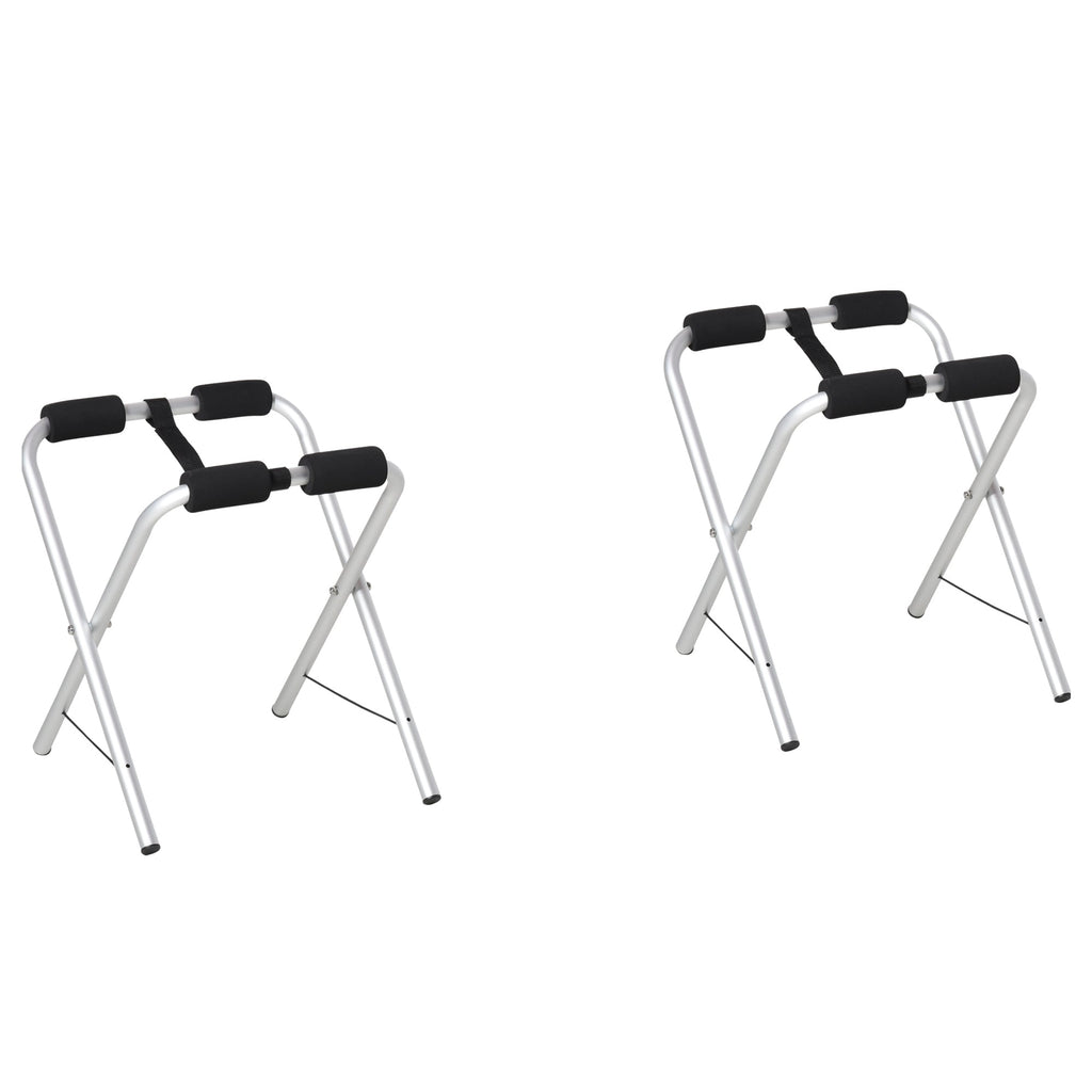 Soozier 2 Pieces Kayak Stand Freestanding Paddle Board Ground Storage Rack Premium Accessories for Boat  Float Mat  Canoe